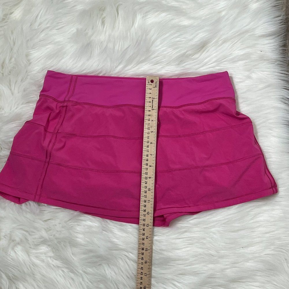 Lululemon Pace Rival Mid Rise Skirt Ripened Raspberry 10 - Picture 9 of 16